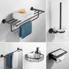 Bathroom Shelf Organizer 304Stainless Steel Towel Shampoo Shower Gel Toilet Paper Toilet Brush Storage Rack Bathroom Accessories