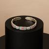 Traditional Chinese Bracelets Classic Open Hand Bracelet Elegant Flower Bangle  Party