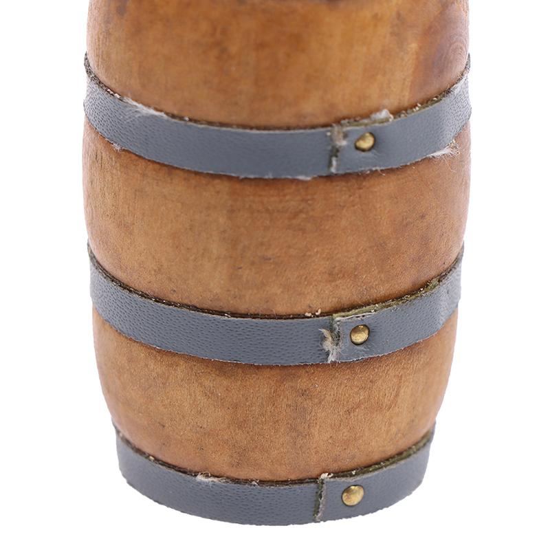 1:12 Miniatur Puppenhaus Mini Holz Rotwein Fass Bier Fass Bier Fass Dekor