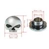 Für Harley XL883 XL1200 Dyna Fat Boy Breakout Motorradzubehör Modifikation Totenkopf Tankdeckel