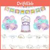 Valuable Party Decor Kit Add Mystery To Your Party With Cinnamonroll Themed Balloons And Cake Toppers