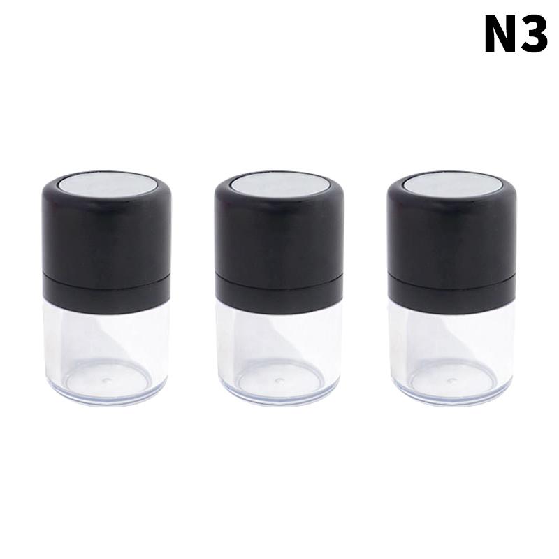 Portable Loose Powder Box With Mirror Travel Powder Case With Mushroom Sponge Puff Cosmetic Case Blusher Powder Jar Container