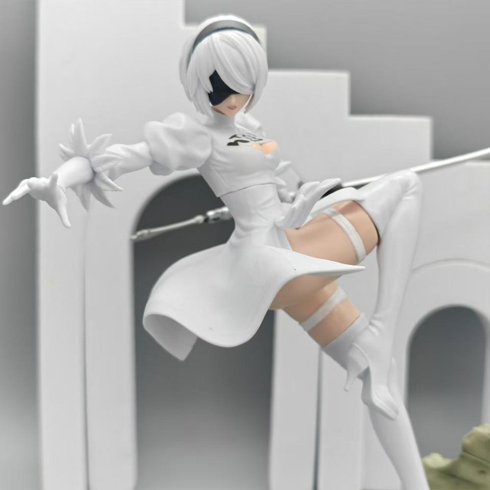 Nier Anime 2B figure 2B Yorha No.2 Type B action Figure Model Warrior statue Collection Ornament Cartoon Model Toy Anime Gifts
