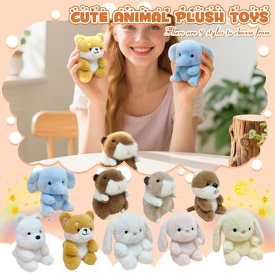 Plüschtiere Mini-Tier-Plüschtiere Kinderpuppen Eine Vielzahl Niedlicher Haustiere Für Tägliche Gesellschaft Heimdekoration Geschenk