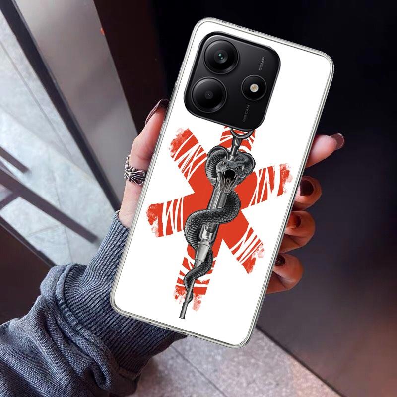 EMT EMS Medical Rescue Phone Case For Xiaomi Redmi Note 15 14 14S 13 12S 12 Pro Plus 11S 11 10S 10 4G Cover 11E 11T 5G Print Fun