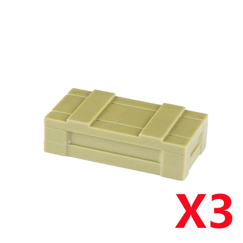 Militär Szene MOC Bausteine Spielzeug Zubehör Soldat Figur Stacheldraht Sandsack Zelt Medizinische Box Kette 30104 Straßensperre K042