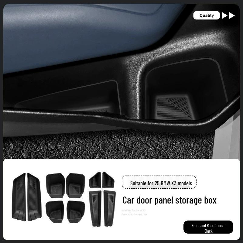 

BMW X3 Door Side Box Organizer - Fits 25 Models чёрный