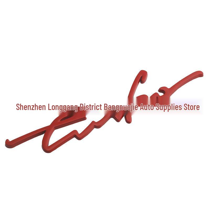 Personalized Metal Turbocharger Sports Emblem Car Sticker