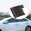 6Pcs Car Anticollision Rubber Strip Door Anti Scratch Stickers For Lexus RX300 IS200 IS250 ES350 Ct200h UX250h NX300h RX350 LS