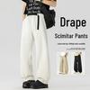 Jeans droits taille haute pour femme Automne/Hiver 2025 – Pantalon cigarette amincissant et allongeant les jambes