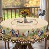 Rustic Rooster Tablecloth Country Chicken Pattern Decor for Kitchen Dining Outdoor Picnic Party Multiple Sizes Perfect Gift