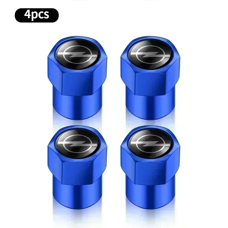 Q1022Q102Car Aluminum AlloyTyre Rim Stem Covers For Opel Astra G H J F K Insignia Vectra C D Zafira B Antara Corsa B E Mokka Accessorie