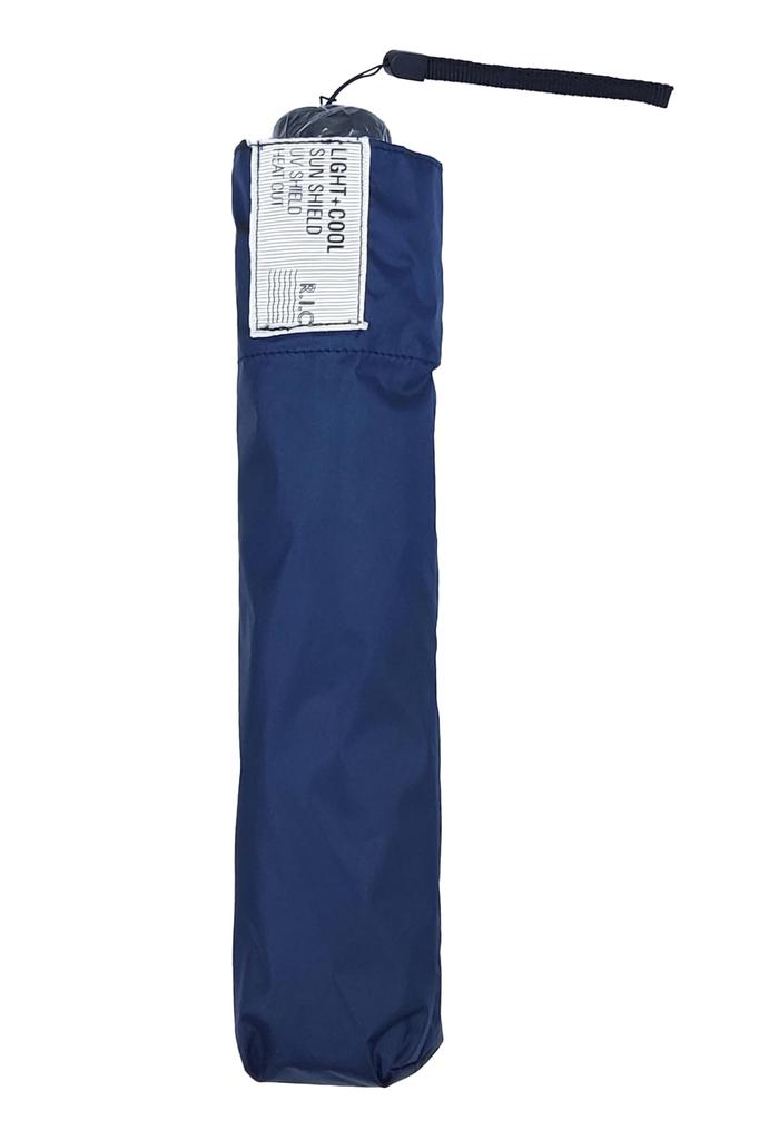 Rose Sangyo 65cm Lightweight Folding Umbrella for Sun and Carbon 61655202 Men's Rain, Fiber, Navy,