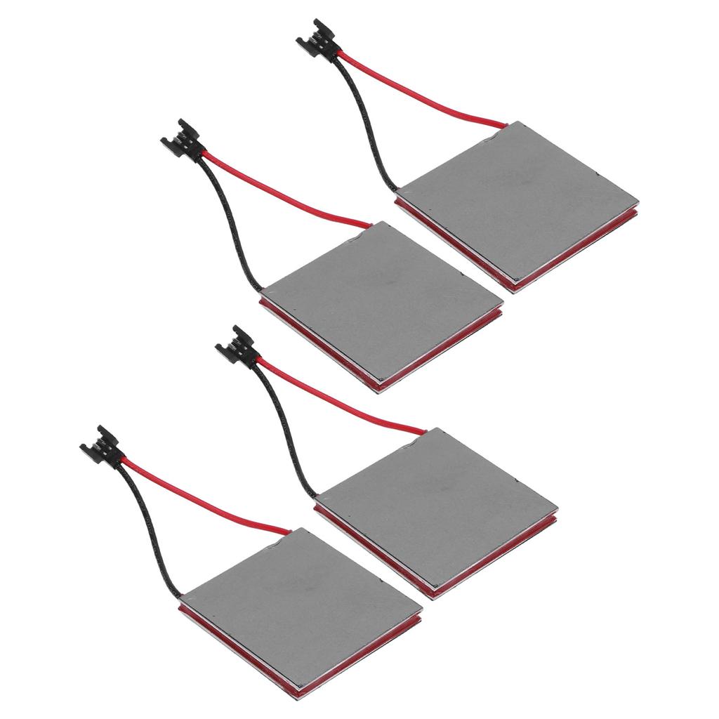 4Pcs Fireplace Fan Generator Plate Aluminum Alloy 227 Celsius  Fireplace Fan Repair Sheet