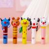 3 Stück Süße Mehrfarbige Holzpfeifen Kindergeburtstagsparty Mitgebsel Dekoration Babyparty Lärmmacher Spielzeug Goody Bags Geschenke