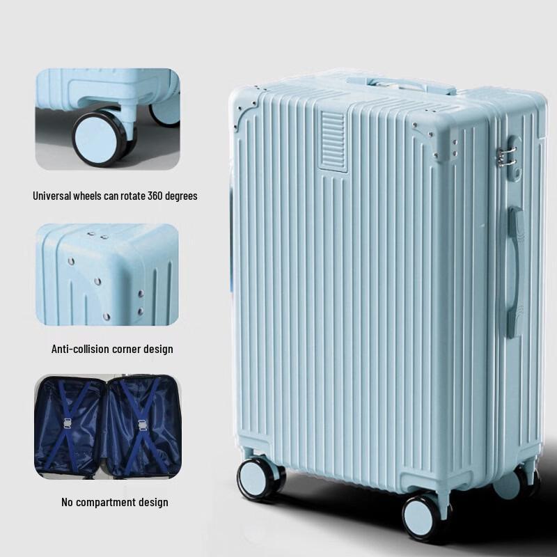 PACKAGE FASHION Unisex ABS Spinner Luggage