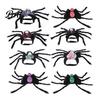 Spider Pet Costume for Cats Costume, Halloween Cat Outfit with Skull Face, Black Easy to Wear Holiday Apparel Dogs Cosplay Party Photo Props