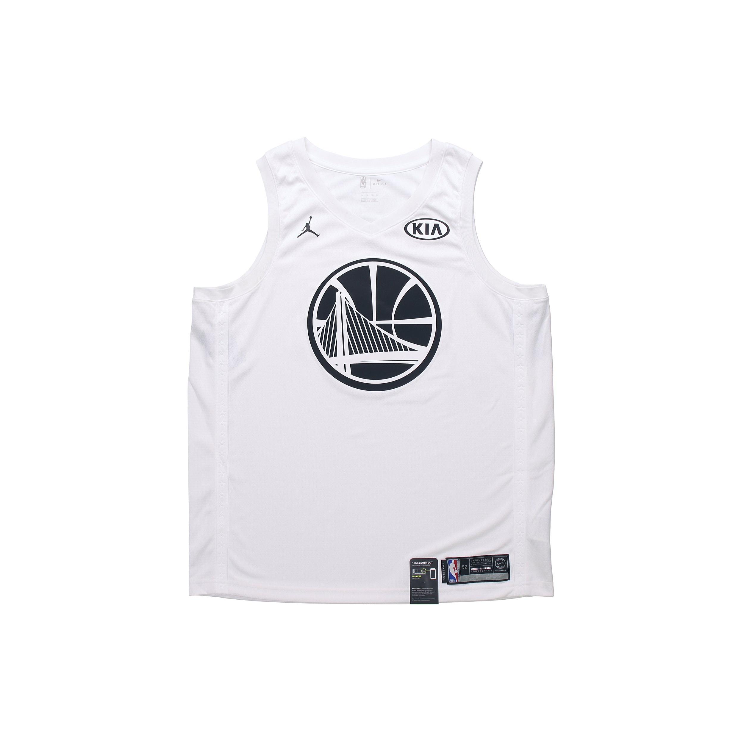 Air Jordan Steven Curry All-Star Edition Swingman Jersey White Men s 928874-101 XXL