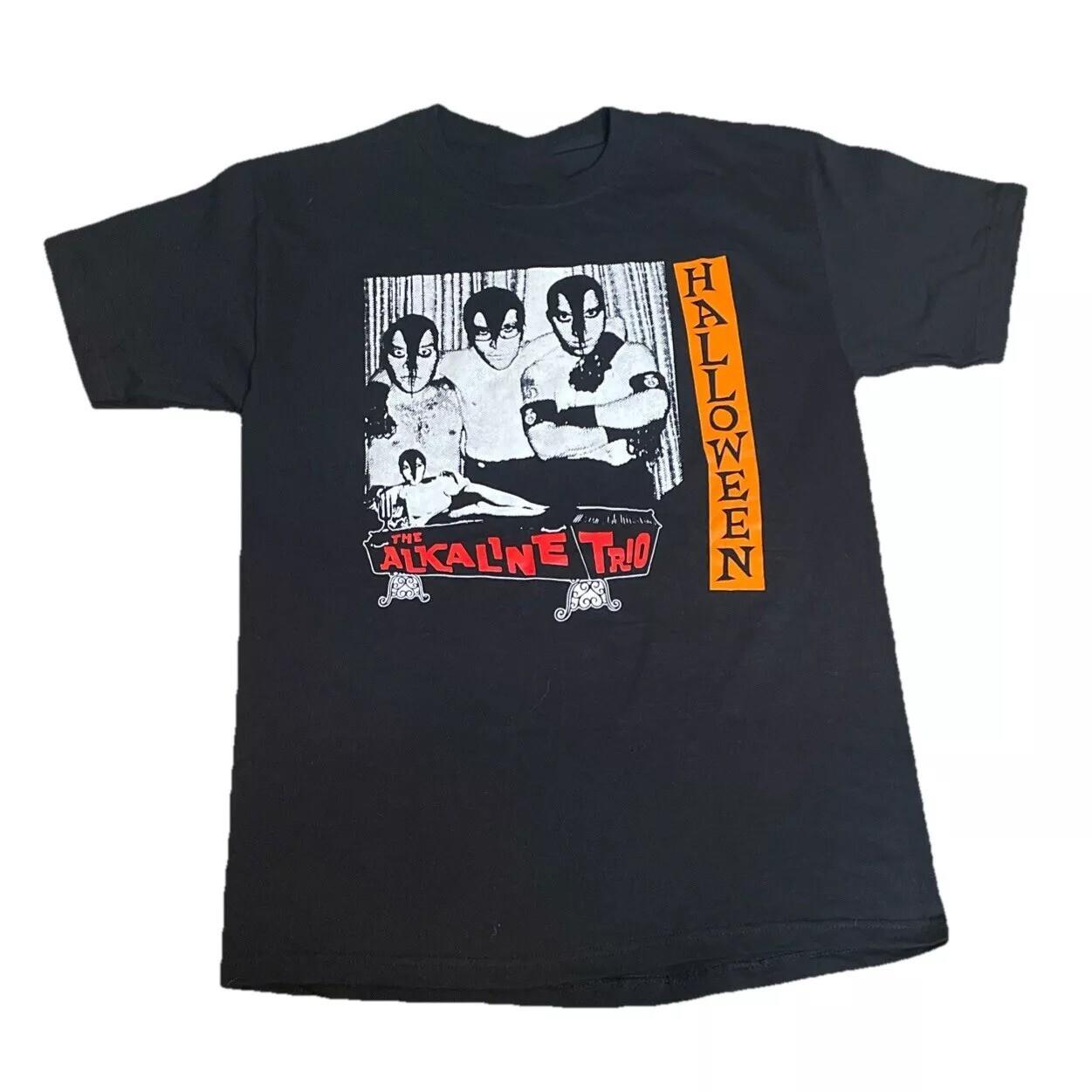 The Alkaline Trio Halloween Shirt Size S-5XL Horror Pop Punk Rock S разноцветный