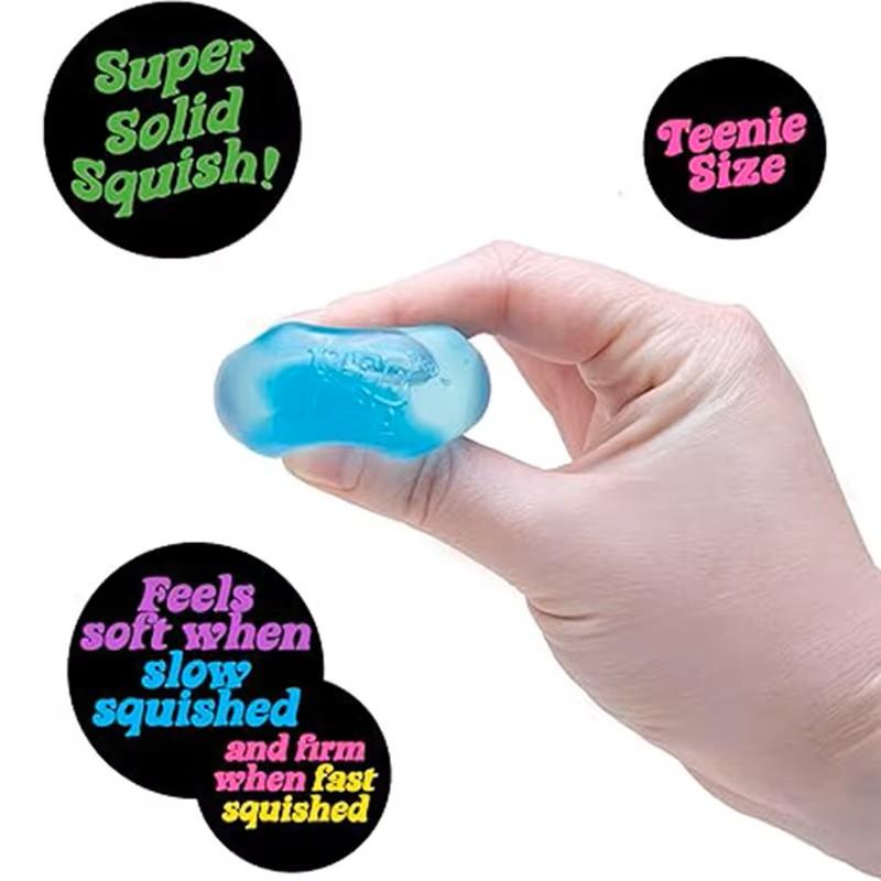 ### Nee Doh Nice Cube Super Solide Squishy Jouet Anti-Stress Doux à Presser Jouet Fidget Pour Soulager l'Anxiété au Bureau Cadeaux Enfants Adultes