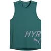 Puma X Hyrox Outdoor Sports Comfortable Fashion Letter Round Neck Sleeveless Pullover Men Tops Dark-Green 529230-69