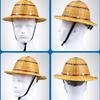 Breathable Bamboo Weave Cap For Outdoor Activities Lightweight And Friendly Unisex Design Practical Sun Protection Hat