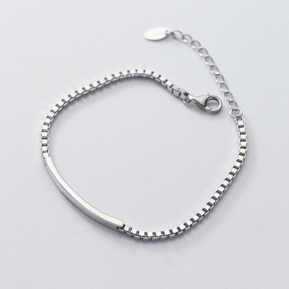 2Pcs Classic Simple Couple Bangle Adjustable Hand Bracelet Jewelry  For Women Men