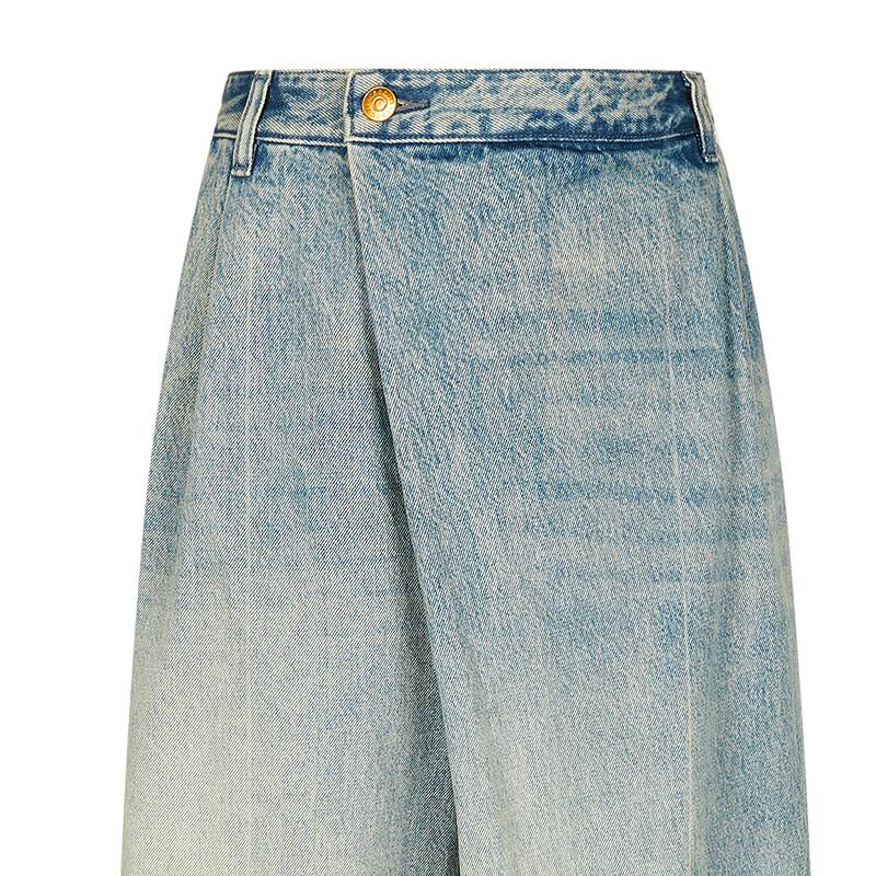 CROQUIS Men's 2025 Autumn Loose Straight-Leg Jeans