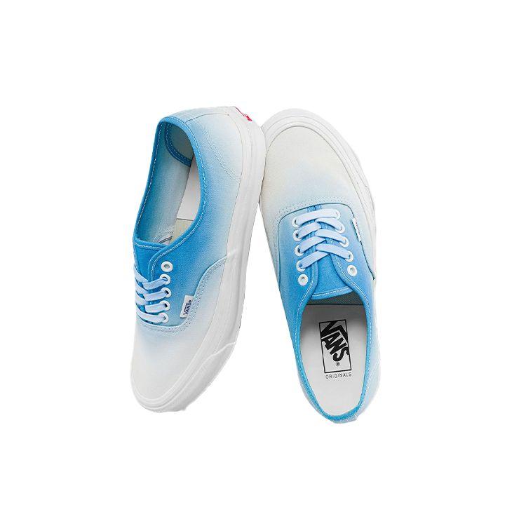 Vans OG Authentic LX Dip Dye - Alaskan Blue White Unisex Sneakers VN0A4BV9B4P