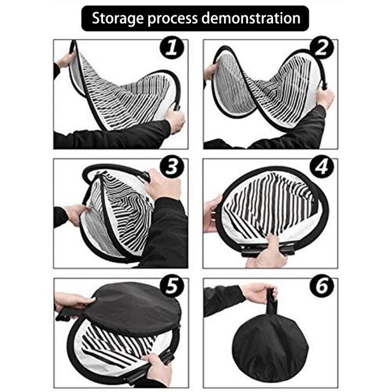 Dent Reflector Board 35/60/70/80cm Light Board Foldable Stripe Reflector Car Line Board Flexible Reflector Led Line