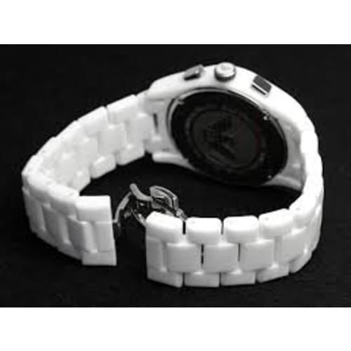 EMPORIO ARMANI AR1403 CERAMICA Ceramic Chronograph White Watch