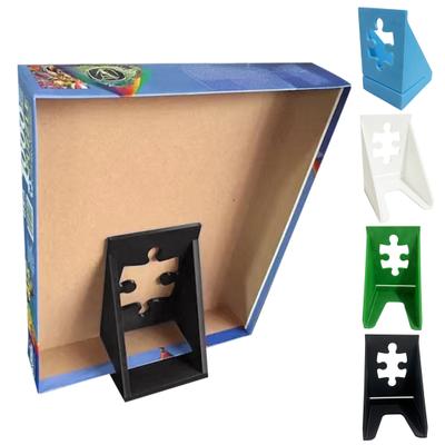 All-in-One Jigsaw Puzzle Box Stand Non-Slip Puzzle Box Lid Stand Hands-Free Reference Image Holder Desk Accessory for Poster Picture Frame
