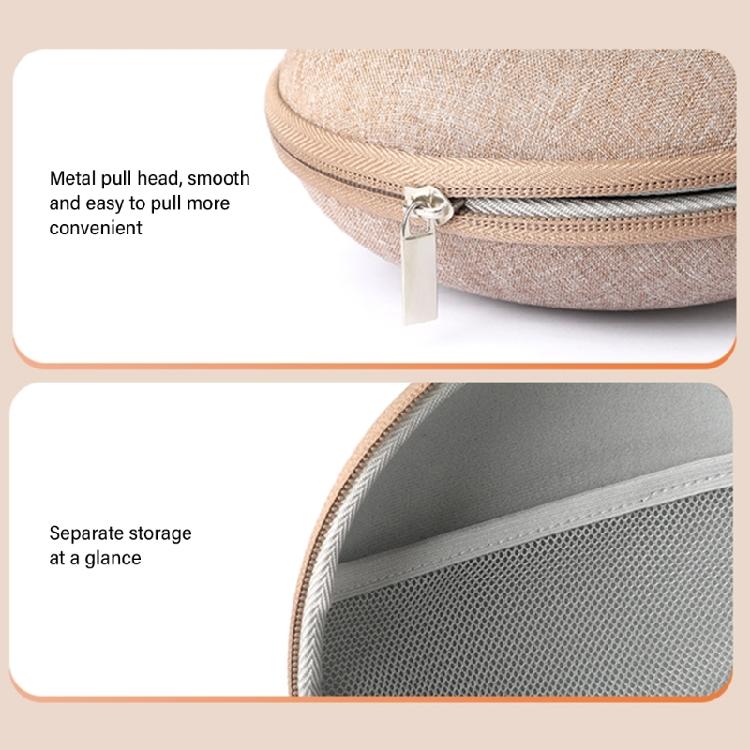 Small EVA Headphone Case Pouch with Enhances Durability and Convenient Handle Strap for 770NC/QC20i Headphone Holder