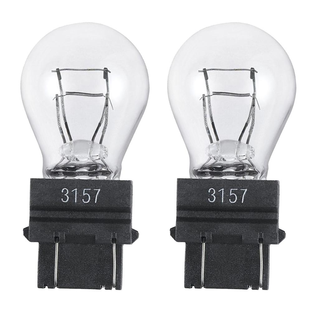 Clear Shell Tail Signal Light Bulbs Replacement 3157 12V 21/5W LED Bulbs Car Tail Brake Light Backup Reverse Lamp Bulbs 7