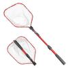 Tusamika Landing Up To Aluminum Portable for Freshwater and Saltwater Use Net, Two-Stage Telescopic, 100cm, Foldable, Rubber-Coated, Lightweight,