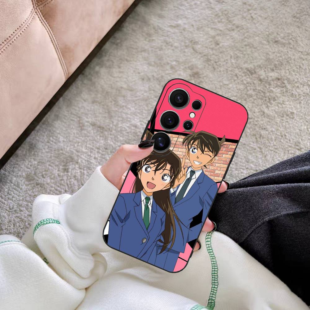 Japan D-Detective Conan Phone Case For Samsung S 24 Fe 25 Ultra Plus 20 Lite 21 30 22 23 24 22 Ultra 5G Fundas