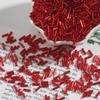 7mm Silver-Filled Glass Rice Tube Beads for DIY Jewelry, Necklace & Clothing Accessories