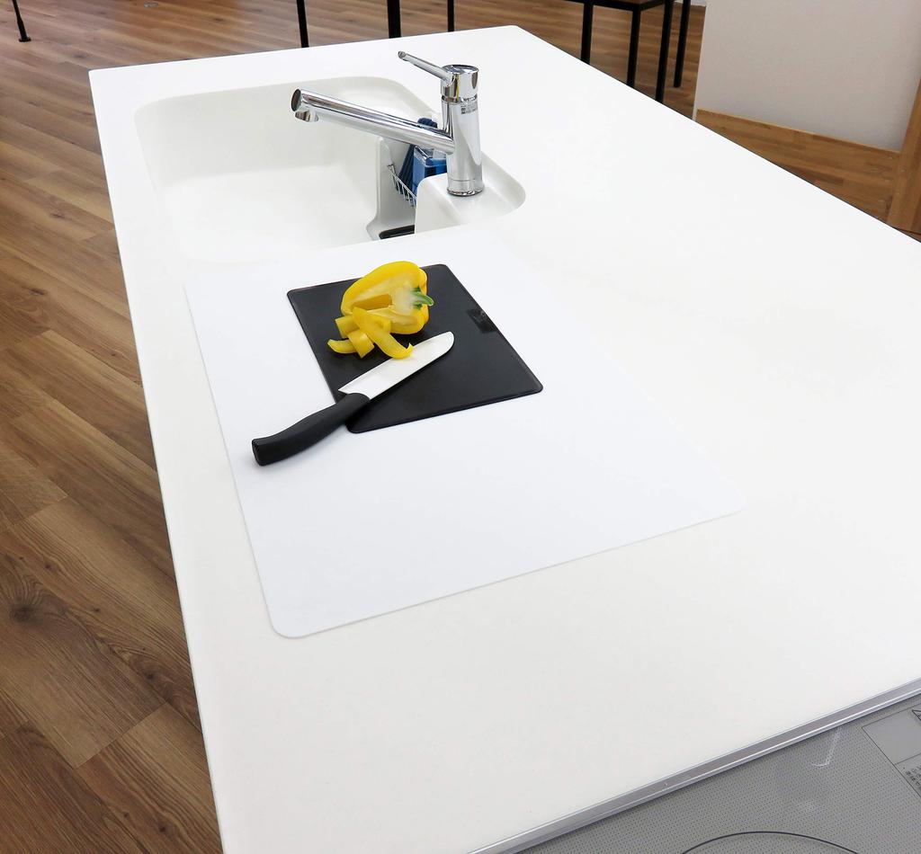 Towa Sangyo LD Silikonskydd 40 x 60 för Systemkök Bänkskivor 1 Ark Ark, Vit, cm, (W)10083,