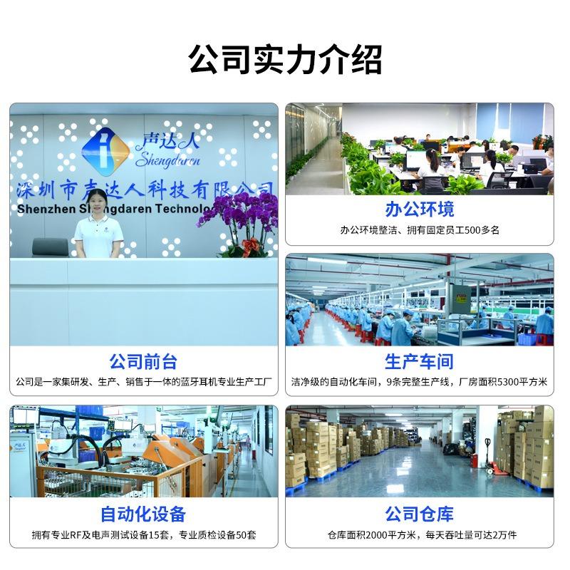 New TWS Bluetooth Headset In-ear Noise Canceling Small and Comfortable Wireless Bluetooth Headset