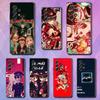 Animation Toilet Bound Hanako Kun Yugi For Samsung Galaxy S23 S24 S25 Ultra S22 Plus S21 Black Soft Case Waterproof Soft Case