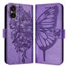 Butterfly Flowers PU Leather Case Kickstand Card Holder Slots TPU Shockproof Flip Cover For Sony Xperia 5 IV, 10 IV, 1 IV, 1 III , 5 III, 10 III, L4..