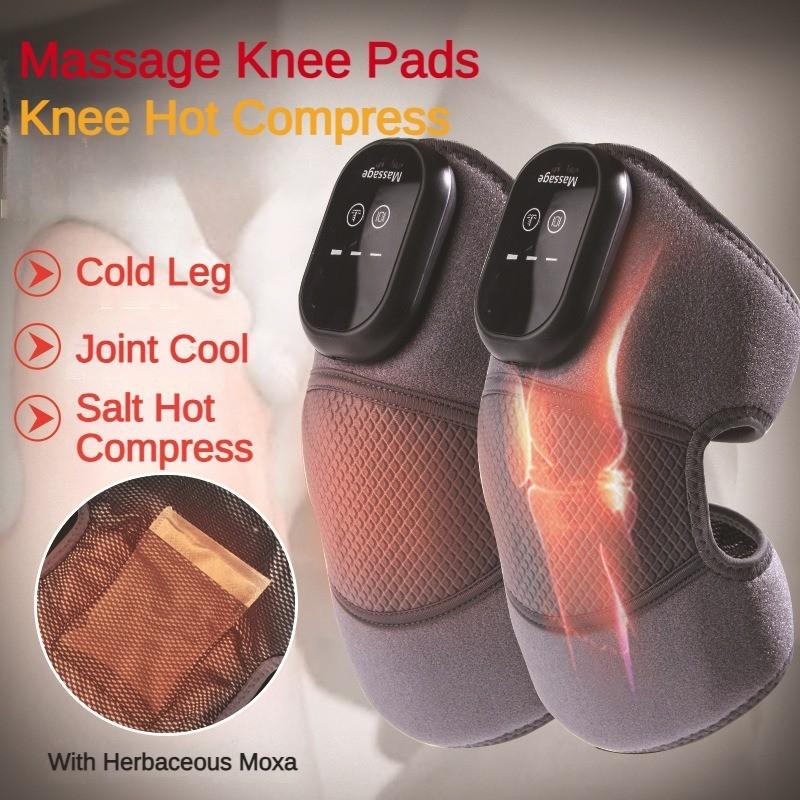 5W Constant Temperature Heating Vibration Massager Knee Joint Hot Compress Therapy Device Household Protable Electric Knee Protection Instrument