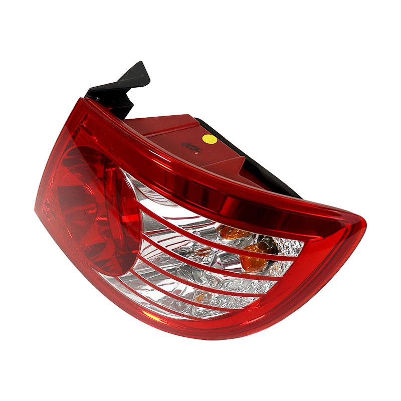 For Hyundai Elantra Hatchback 2004-2007 Rear Tail Light Brake Light Signal Light Car Light Housing Auto Taillight Without Bulbs