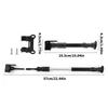 Efficient Manual Bike Inflator Sports Equipment Inflator High Performances Pumps Ergonomic Grip Cycling Accessory