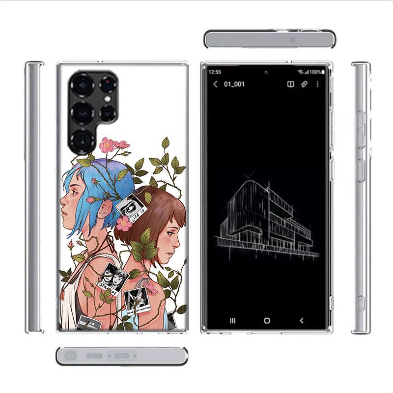 Life Is Strange Capa Phone Case For Samsung S26 Ultra S25 Edge Galaxy S23 S21 S20 S24 FE S22 S10 Plus Cover Clear TPU Shell Coqu