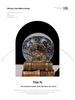 Creative Luminous Eiffel Tower Snow Globe Music Box - Retro Desktop Decoration