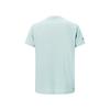 Li Ning Table Tennis Series Logo Print Casual Loose Solid Color Short Sleeve T-Shirt Unisex Tops Mint-Green ATSV609-3