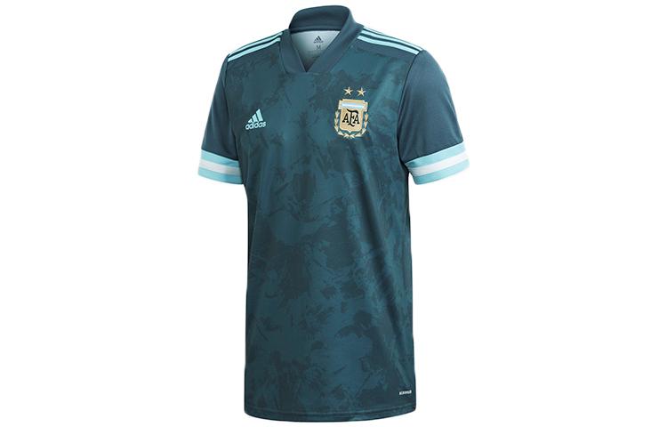 Adidas Argentina Team T Shirt Fan Edition Men s Blue Green GE5473 S