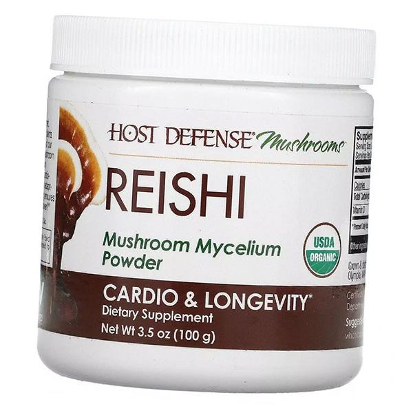 Гриб Рейши, Host Defense Mushrooms Reishi, Fungi Perfecti  100г (71441005)