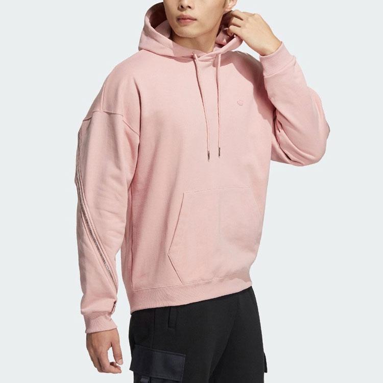 Adidas Originals Trefoil Solid Sport Hoodie Men Hoodie Pink HH9435